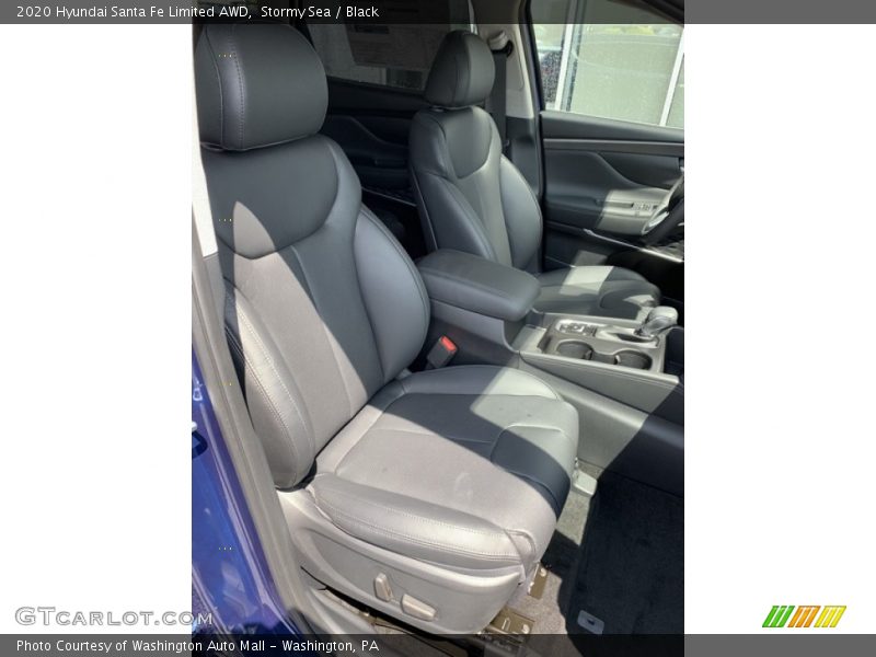 Front Seat of 2020 Santa Fe Limited AWD