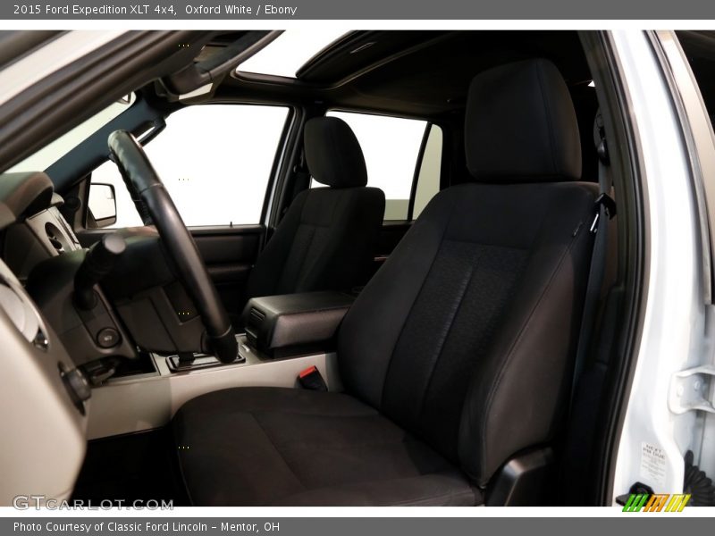 Oxford White / Ebony 2015 Ford Expedition XLT 4x4