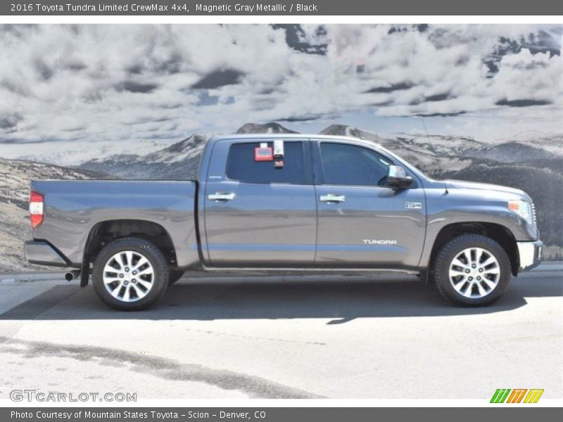 Magnetic Gray Metallic / Black 2016 Toyota Tundra Limited CrewMax 4x4