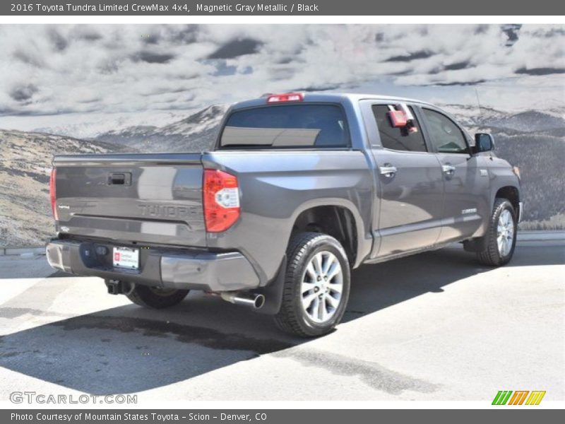 Magnetic Gray Metallic / Black 2016 Toyota Tundra Limited CrewMax 4x4