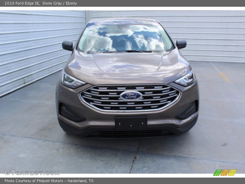 Stone Gray / Ebony 2019 Ford Edge SE