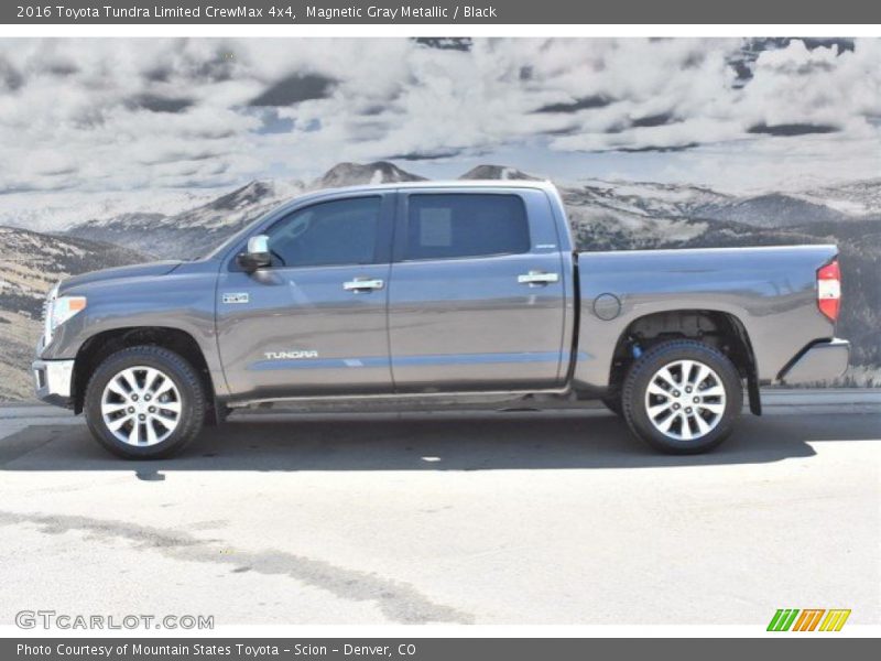 Magnetic Gray Metallic / Black 2016 Toyota Tundra Limited CrewMax 4x4