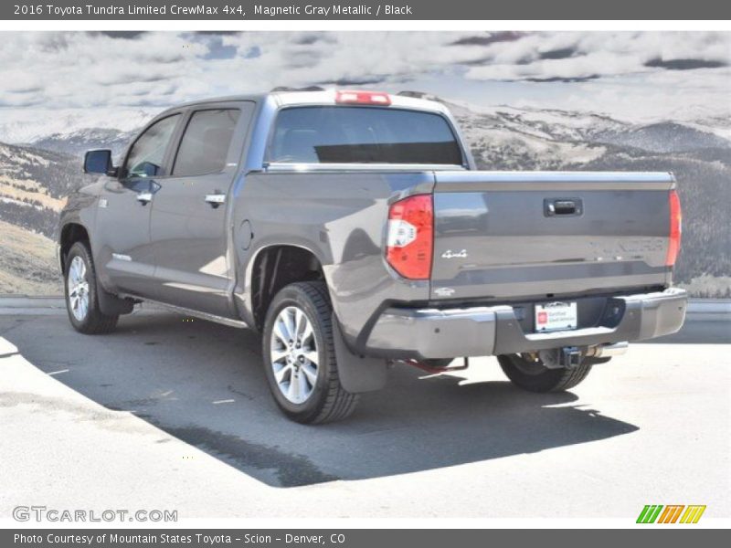 Magnetic Gray Metallic / Black 2016 Toyota Tundra Limited CrewMax 4x4