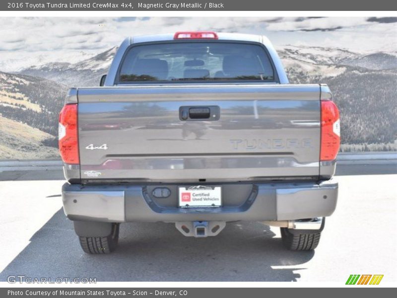 Magnetic Gray Metallic / Black 2016 Toyota Tundra Limited CrewMax 4x4