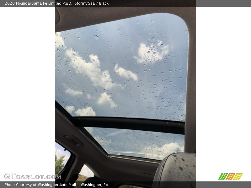 Sunroof of 2020 Santa Fe Limited AWD