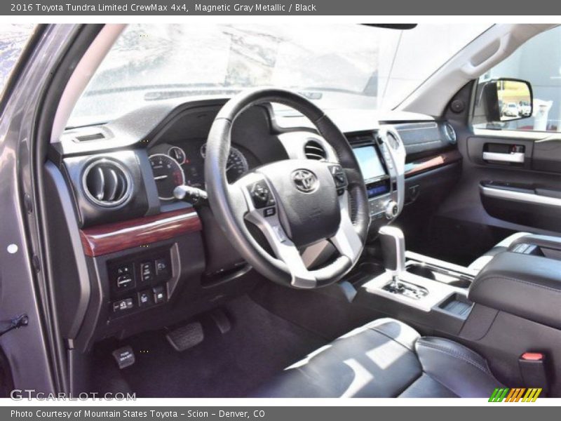 Magnetic Gray Metallic / Black 2016 Toyota Tundra Limited CrewMax 4x4