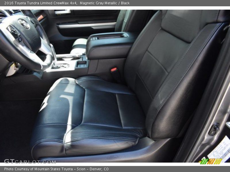 Magnetic Gray Metallic / Black 2016 Toyota Tundra Limited CrewMax 4x4