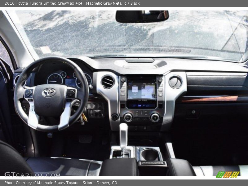 Magnetic Gray Metallic / Black 2016 Toyota Tundra Limited CrewMax 4x4
