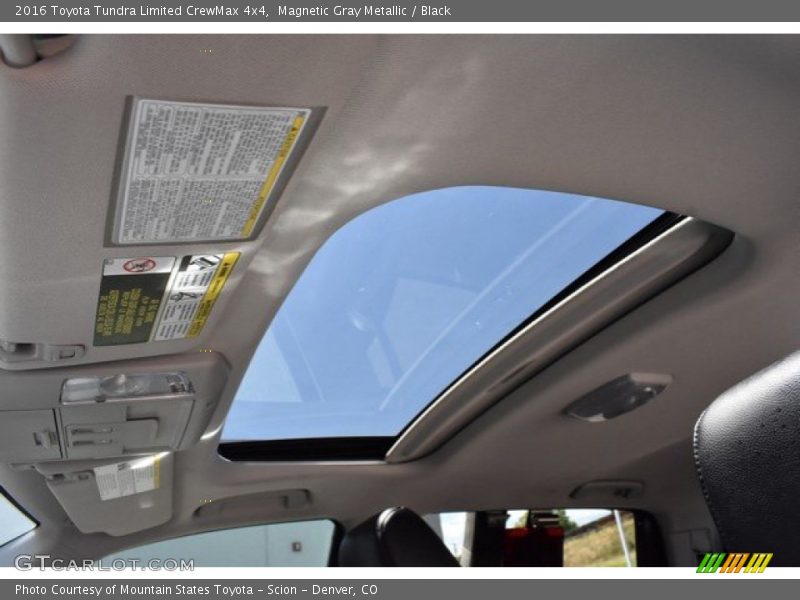 Magnetic Gray Metallic / Black 2016 Toyota Tundra Limited CrewMax 4x4