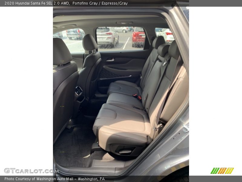 Portofino Gray / Espresso/Gray 2020 Hyundai Santa Fe SEL 2.0 AWD