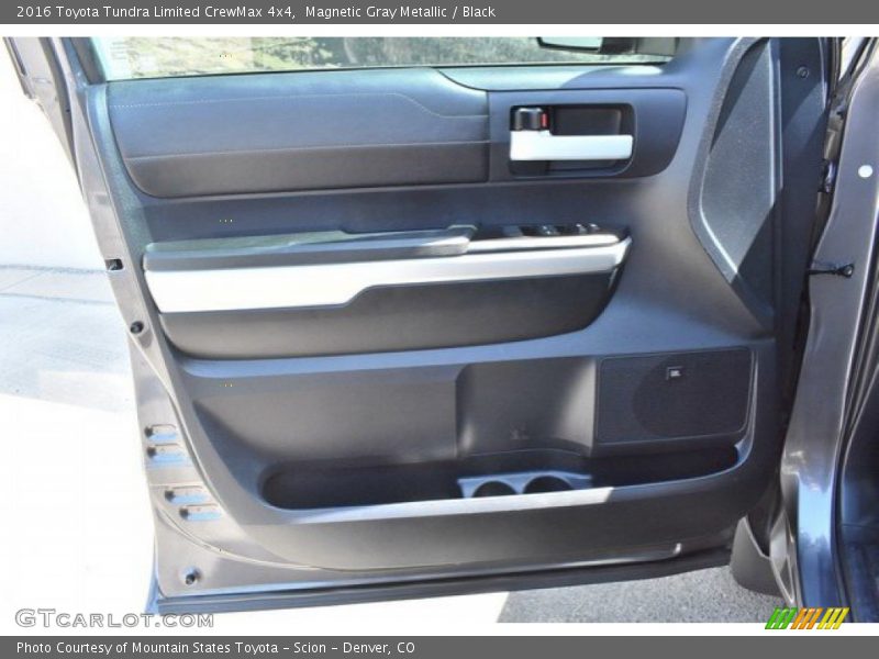 Magnetic Gray Metallic / Black 2016 Toyota Tundra Limited CrewMax 4x4