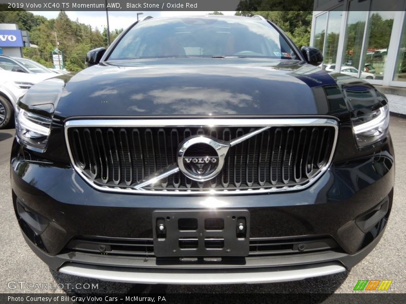 Black Stone / Oxide Red 2019 Volvo XC40 T5 Momentum AWD