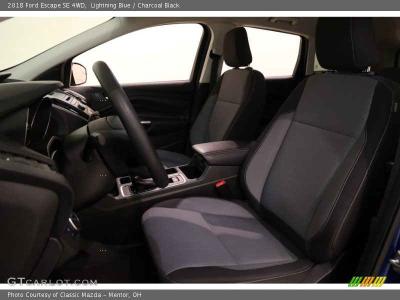 Lightning Blue / Charcoal Black 2018 Ford Escape SE 4WD