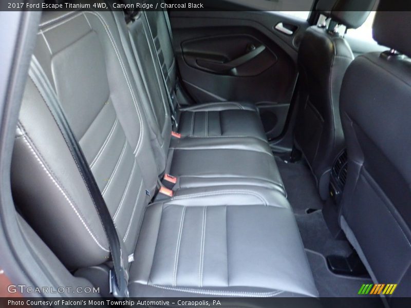 Canyon Ridge / Charcoal Black 2017 Ford Escape Titanium 4WD