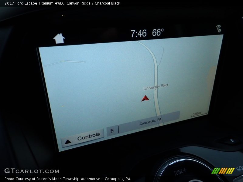 Canyon Ridge / Charcoal Black 2017 Ford Escape Titanium 4WD