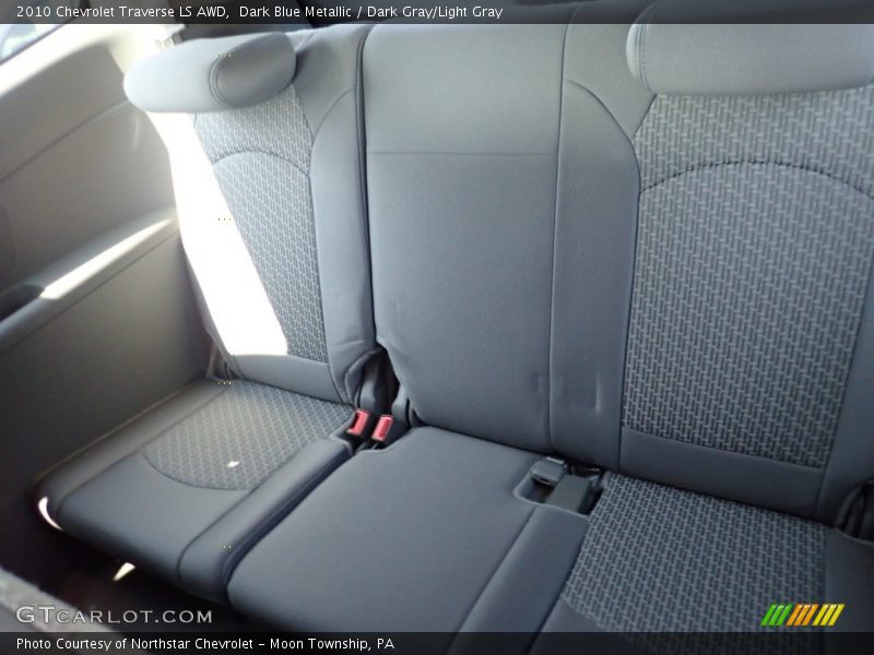Dark Blue Metallic / Dark Gray/Light Gray 2010 Chevrolet Traverse LS AWD