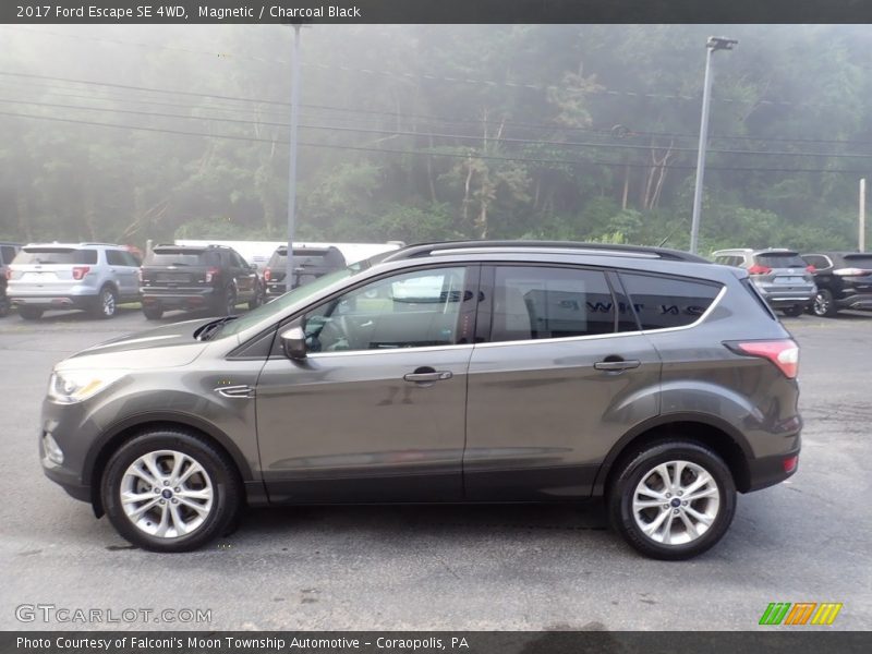 Magnetic / Charcoal Black 2017 Ford Escape SE 4WD