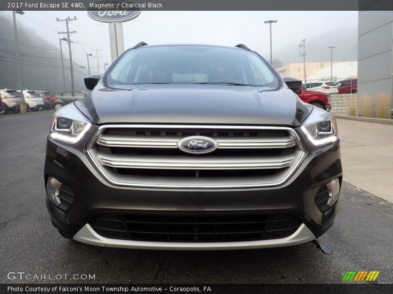 Magnetic / Charcoal Black 2017 Ford Escape SE 4WD