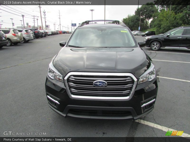 Crystal Black Silica / Warm Ivory 2019 Subaru Ascent Premium
