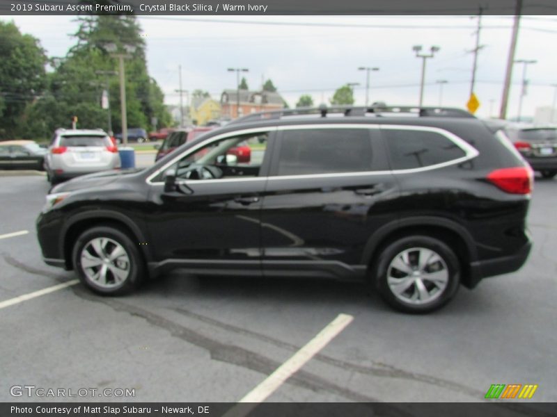 Crystal Black Silica / Warm Ivory 2019 Subaru Ascent Premium
