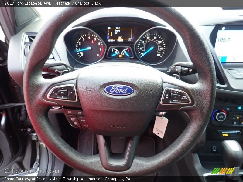 Magnetic / Charcoal Black 2017 Ford Escape SE 4WD