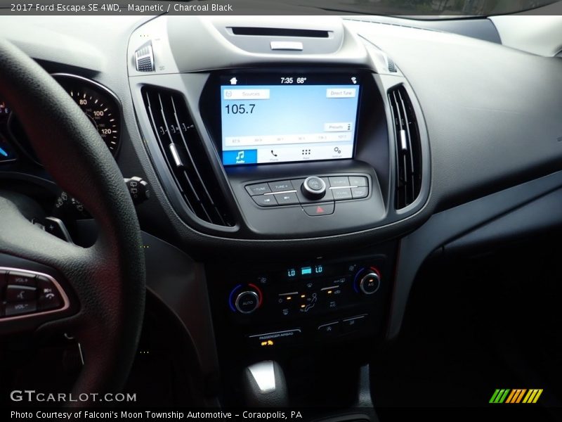 Magnetic / Charcoal Black 2017 Ford Escape SE 4WD