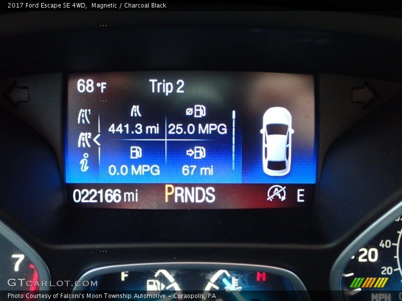 Magnetic / Charcoal Black 2017 Ford Escape SE 4WD