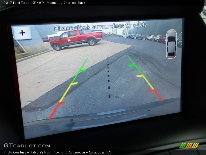 Magnetic / Charcoal Black 2017 Ford Escape SE 4WD