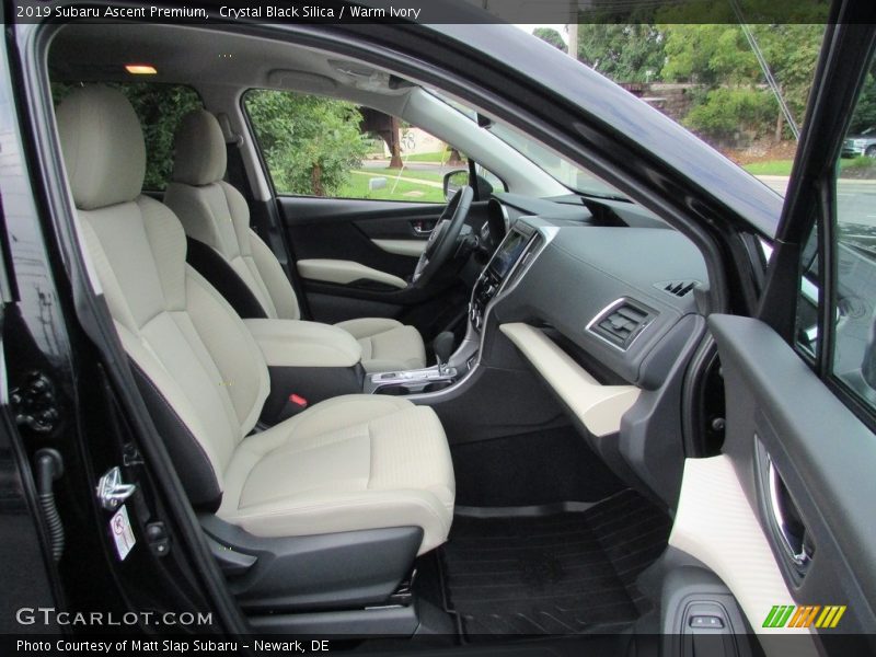 Crystal Black Silica / Warm Ivory 2019 Subaru Ascent Premium