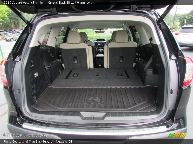 Crystal Black Silica / Warm Ivory 2019 Subaru Ascent Premium