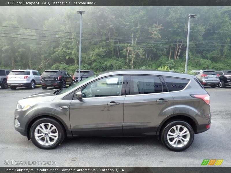 Magnetic / Charcoal Black 2017 Ford Escape SE 4WD