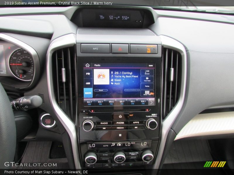 Crystal Black Silica / Warm Ivory 2019 Subaru Ascent Premium
