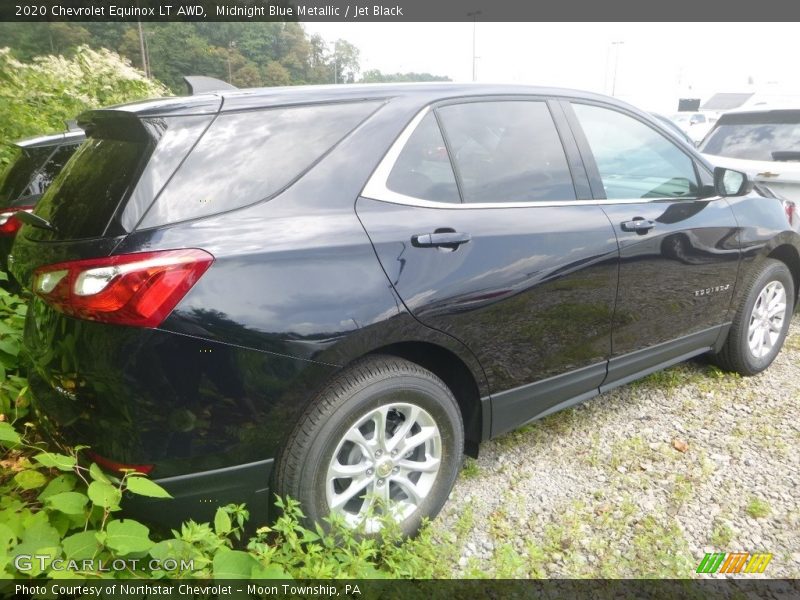 Midnight Blue Metallic / Jet Black 2020 Chevrolet Equinox LT AWD