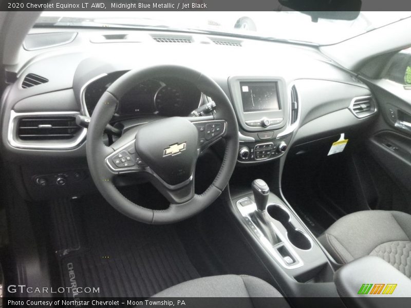 Midnight Blue Metallic / Jet Black 2020 Chevrolet Equinox LT AWD