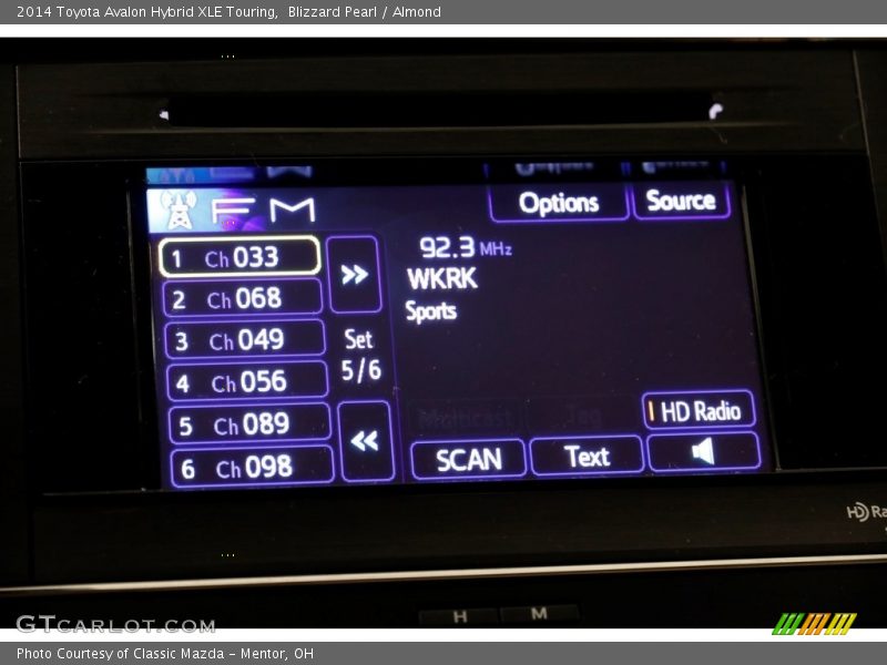 Blizzard Pearl / Almond 2014 Toyota Avalon Hybrid XLE Touring