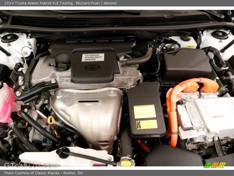 Blizzard Pearl / Almond 2014 Toyota Avalon Hybrid XLE Touring