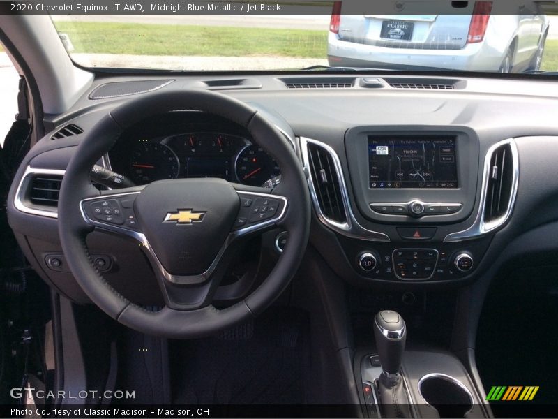 Midnight Blue Metallic / Jet Black 2020 Chevrolet Equinox LT AWD