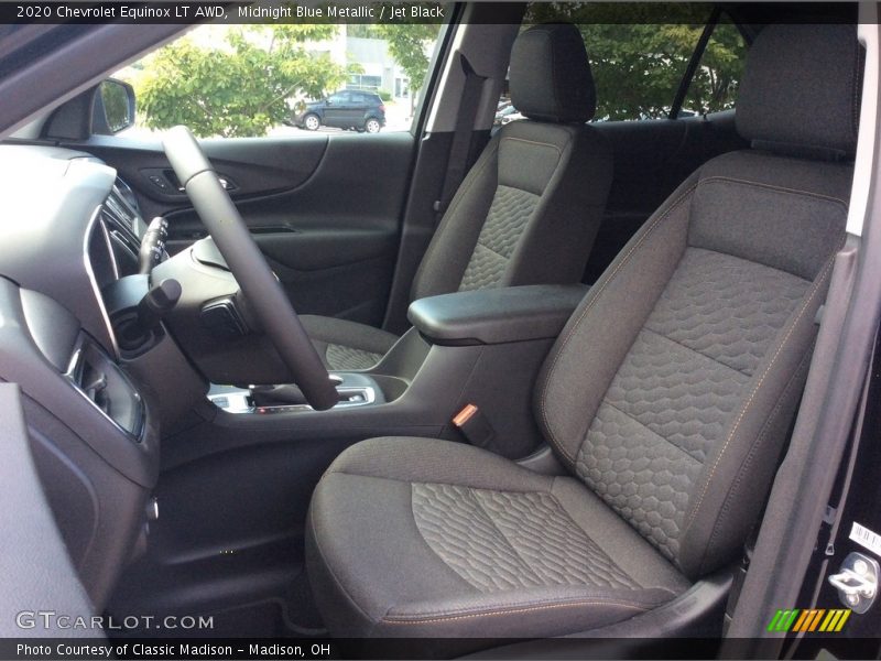 Midnight Blue Metallic / Jet Black 2020 Chevrolet Equinox LT AWD