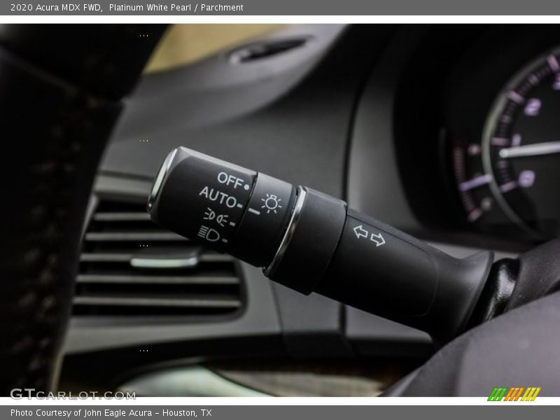 Platinum White Pearl / Parchment 2020 Acura MDX FWD
