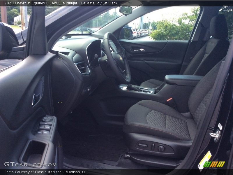 Midnight Blue Metallic / Jet Black 2020 Chevrolet Equinox LT AWD