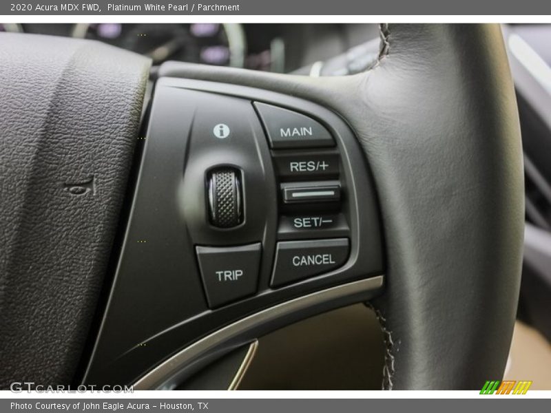 Platinum White Pearl / Parchment 2020 Acura MDX FWD