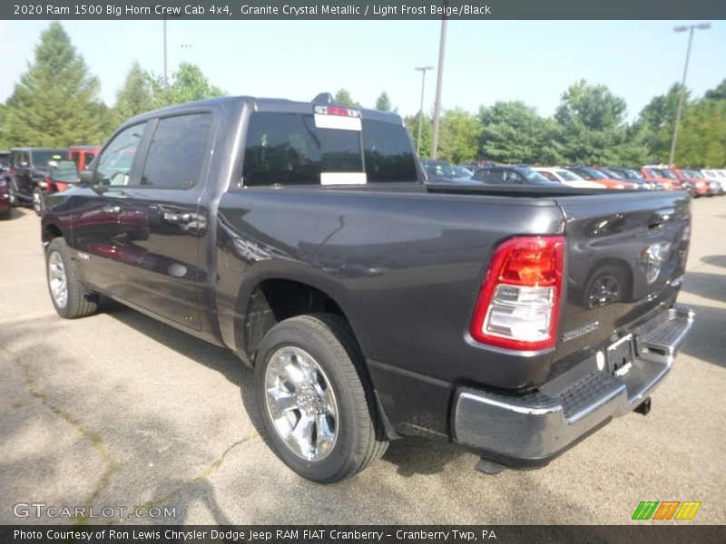 Granite Crystal Metallic / Light Frost Beige/Black 2020 Ram 1500 Big Horn Crew Cab 4x4