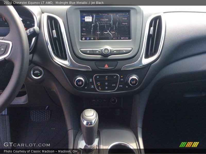 Midnight Blue Metallic / Jet Black 2020 Chevrolet Equinox LT AWD