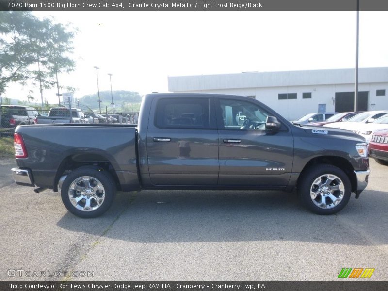 Granite Crystal Metallic / Light Frost Beige/Black 2020 Ram 1500 Big Horn Crew Cab 4x4