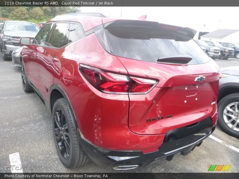 Cajun Red Tintcoat / Jet Black 2019 Chevrolet Blazer RS AWD