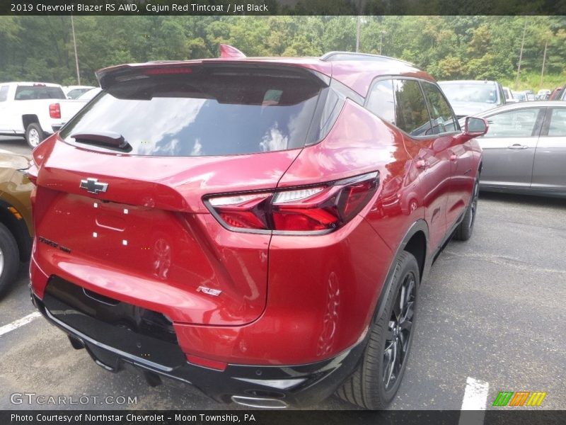 Cajun Red Tintcoat / Jet Black 2019 Chevrolet Blazer RS AWD