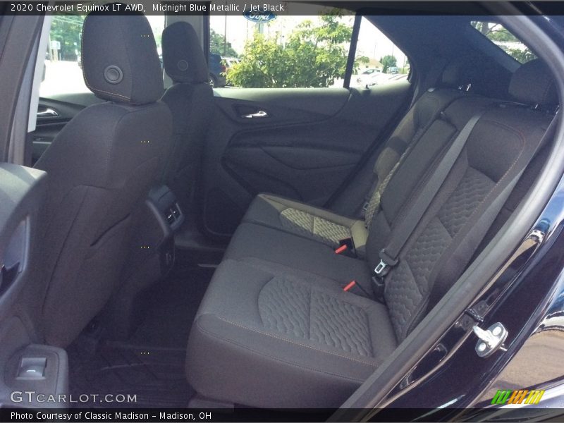 Midnight Blue Metallic / Jet Black 2020 Chevrolet Equinox LT AWD