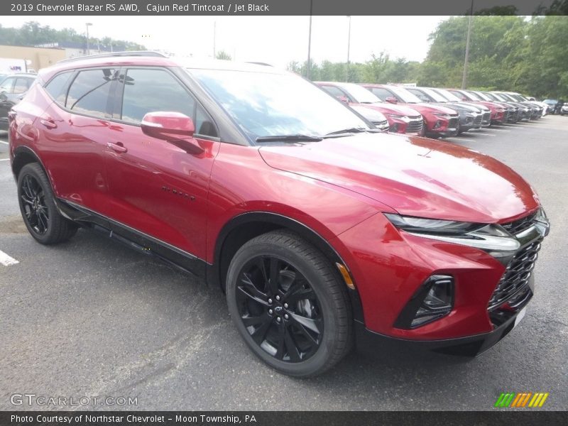 Cajun Red Tintcoat / Jet Black 2019 Chevrolet Blazer RS AWD