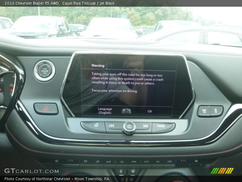 Cajun Red Tintcoat / Jet Black 2019 Chevrolet Blazer RS AWD