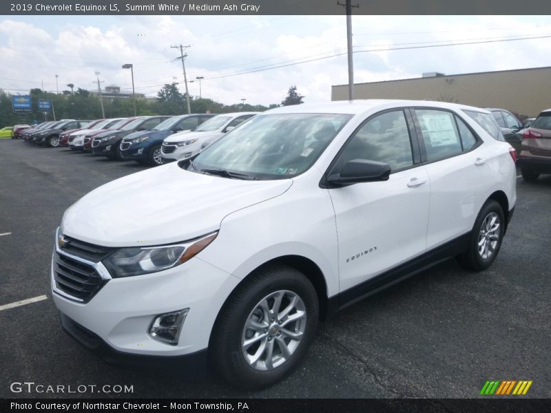 Summit White / Medium Ash Gray 2019 Chevrolet Equinox LS